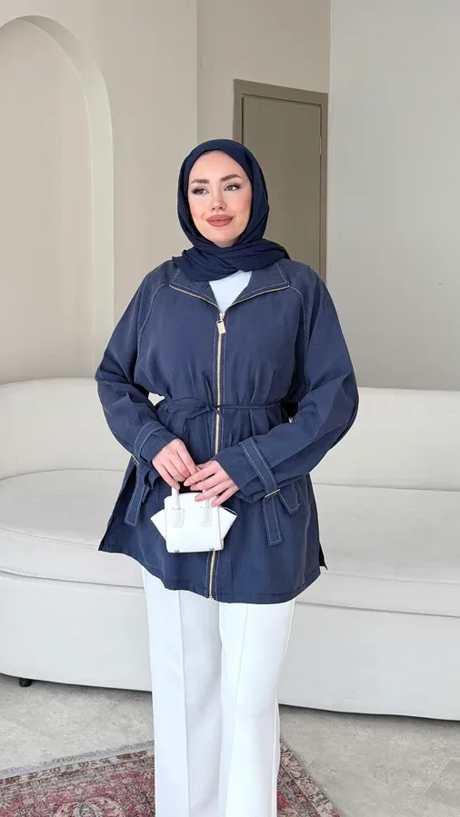 EVA CEKET – LACİVERT