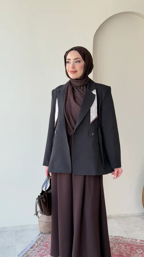 LİSA BLAZER CEKET – SİYAH