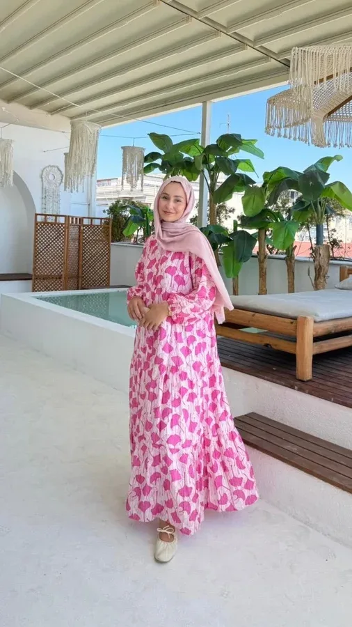 MİLA ELBİSE – PEMBE