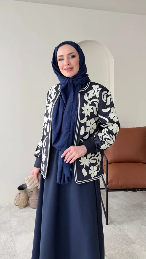 QUAN NAKIŞ CEKET – LACİVERT