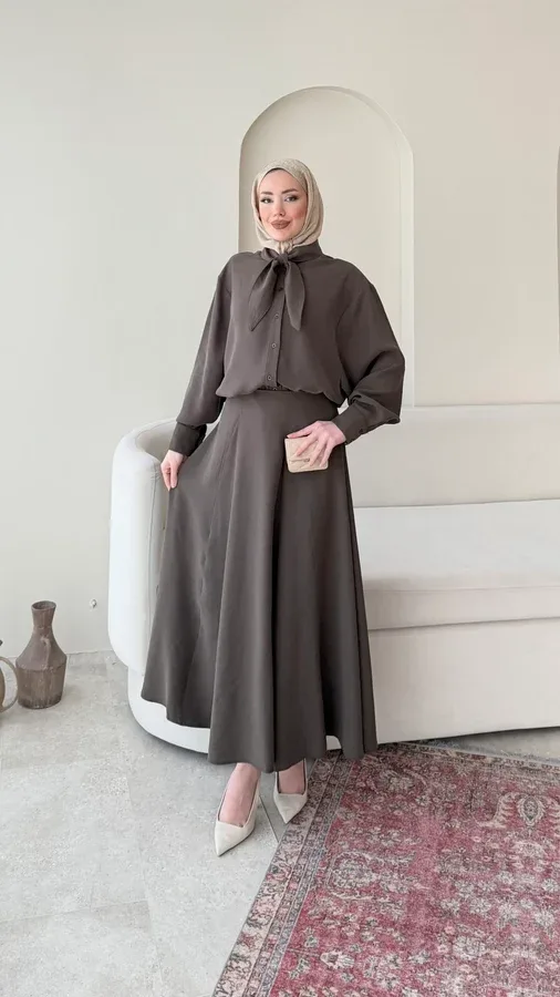 VELA MODAL TAKIM – KAHVE
